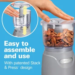 3 Cup Stack & Press™ Food Chopper