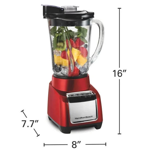 48 oz. Wave-Action® Blender, Red