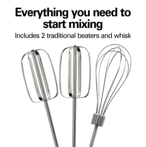 6 Speed Hand Mixer with Storage Clip