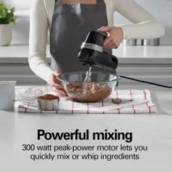 6 Speed Hand Mixer with Storage Clip