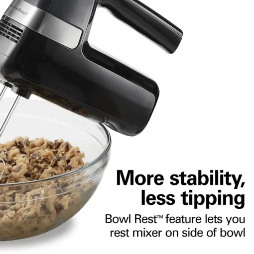 6 Speed Hand Mixer with Storage Clip