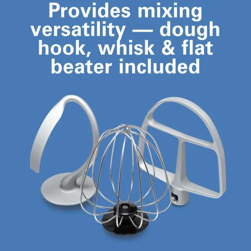 7 Speed Mixer, 4 Quart Capacity, White