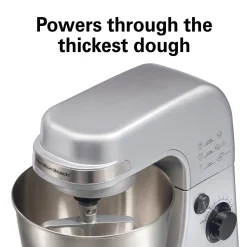 7 Speed Stand Mixer, 4 Quart, Silver