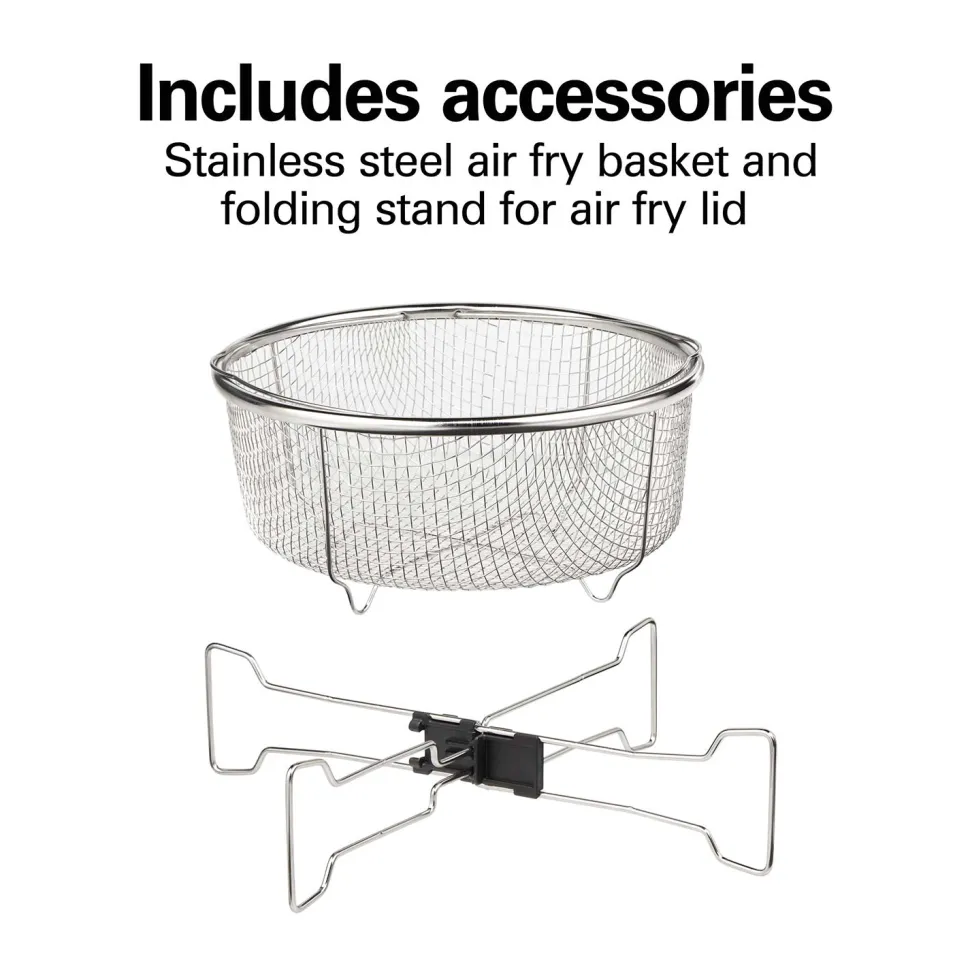 Air Fry Lid for 6 and 8 Quart Pressure Cookers