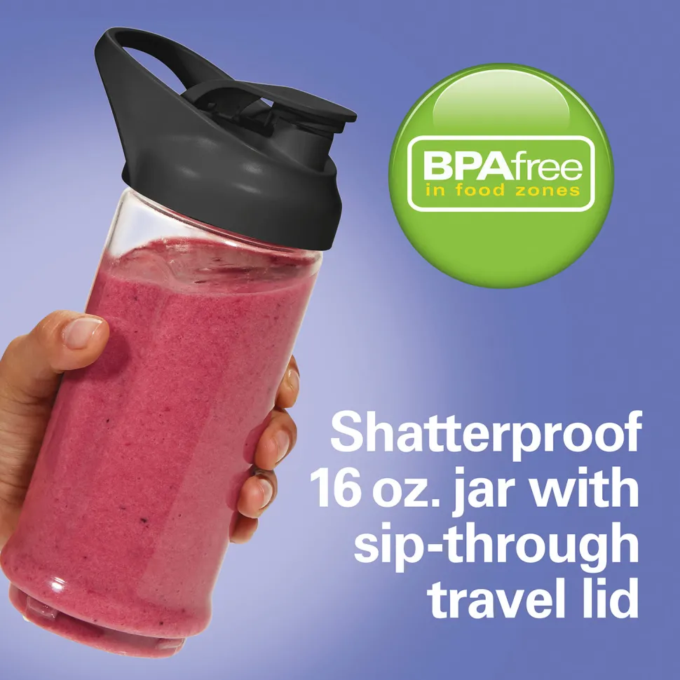 Blend Now™ Portable Cordless Blender,Black