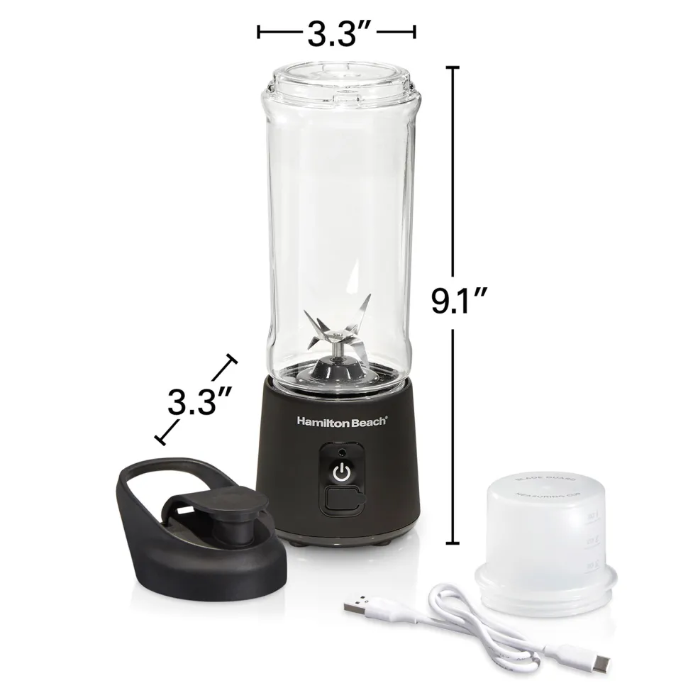 Blend Now™ Portable Cordless Blender,Black