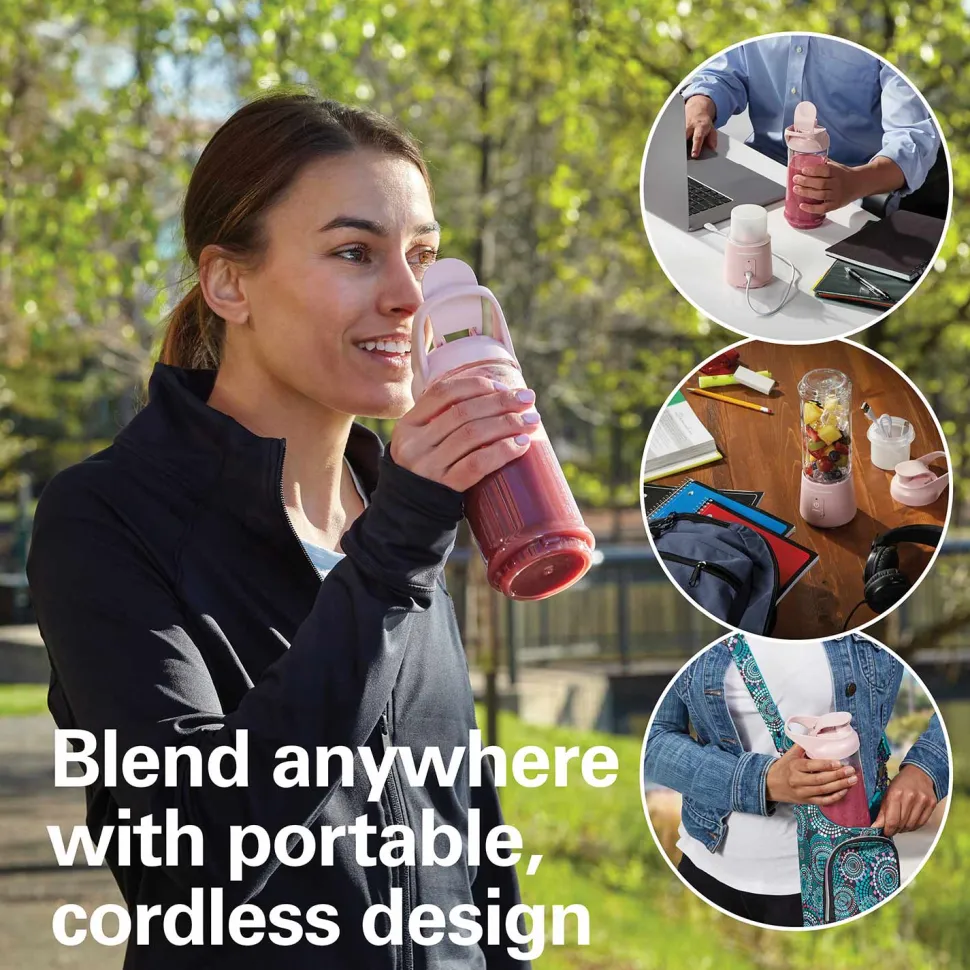Blend Now™ Portable Cordless Blender,Rose