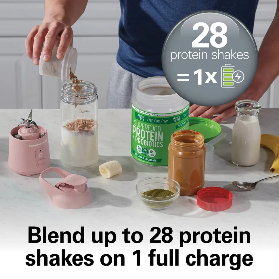 Blend Now™ Portable Cordless Blender,Rose