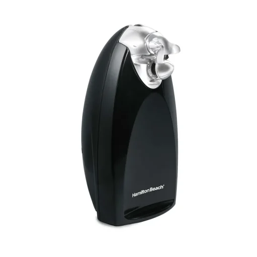 Classic Chrome Heavyweight Can Opener - Black