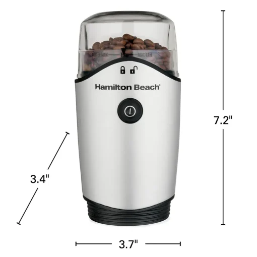 Coffee Grinder, Silver