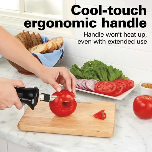 Electric Knife Set with Storage Case