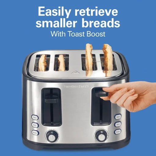 Extra-Wide Slot 4-Slice Toaster