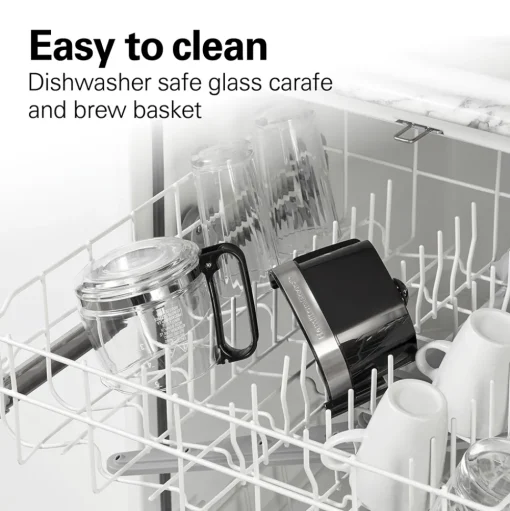 FrontFill™ Mini Brew 5 Cup Switch Coffee Maker