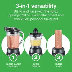 3-in-1 Blend & Juice System
