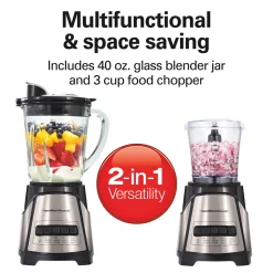 2-in-1 Blender and Food Chopper