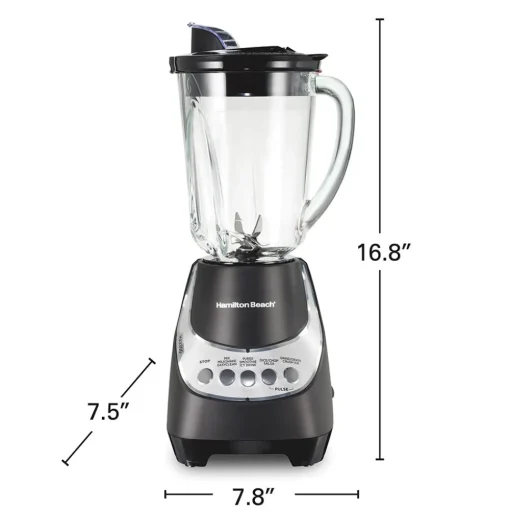 Wave~Action® Quiet Blender, Black